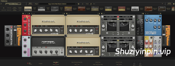 [吉他放大器套件] Kuassa Amplification 360 bundle v1.4.0-V.R [MacOSX]