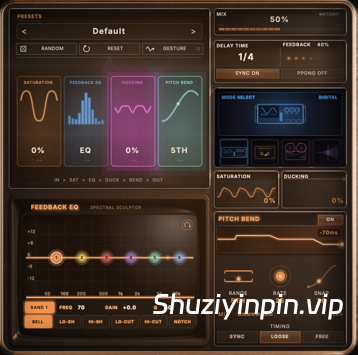[五个引擎于一体的处理器] ECHOTONE Echo Valley v1.0.0-BUBBIX [WiN]