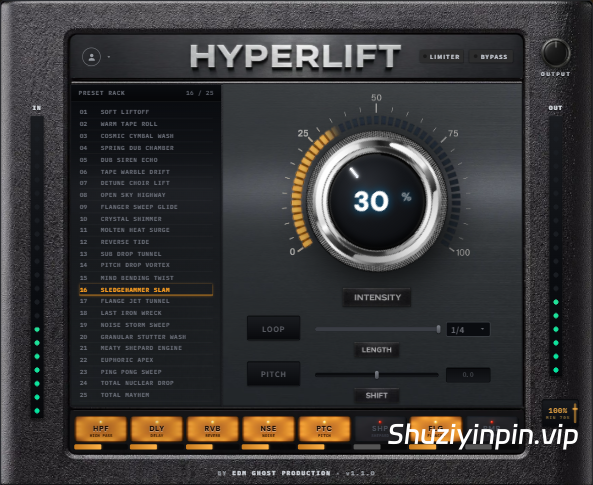 [一键营造氛围和过渡效果插件] EDM Ghost Production Hyperlift v1.1.0 VST3-Team BATs [WiN]