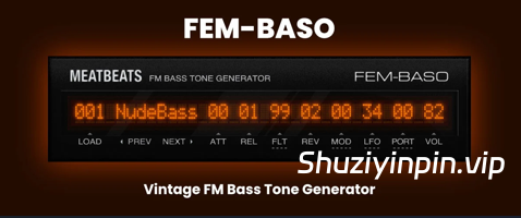 [FM硬件合成器] Meat Beats FEM-BASO RETAiL-ARCADiA [WiN, MacOSX]