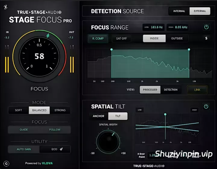 [内容感知处理器] True Stage Audio Stage Focus Pro v1.0.0 U2B-MORiA [MacOSX]