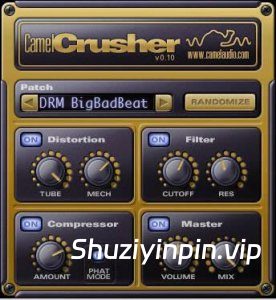 [骆驼传奇失真效果器]  Camel Audio Camel Crusher v1.0.0 ARM [MacOSX]