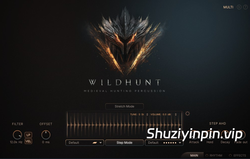 [中世纪打击乐音色库] KeepForest Wildhunt Medieval Hunting Percussion [KONTAKT]
