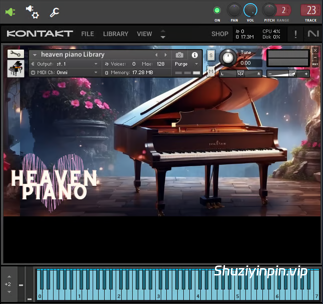 [天堂钢琴音色库] X The Producer Heaven Piano [KONTAKT]