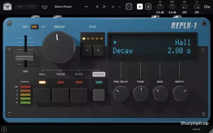 [数字混响] Tone Empire REPLX-1 v1.2.0 U2B-MORiA [MacOSX]