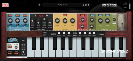 [三振荡器复古厚重低音合成器] Safari Audio Super Keys Super Chunk v2.1.0 Incl Keygen-R2R [WiN]
