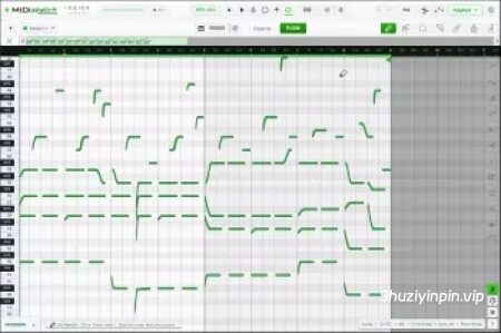 [钢琴卷帘音符弯音滑音颤音绘制工具] Eliotonic MIDISketch Patcher [WiN]
