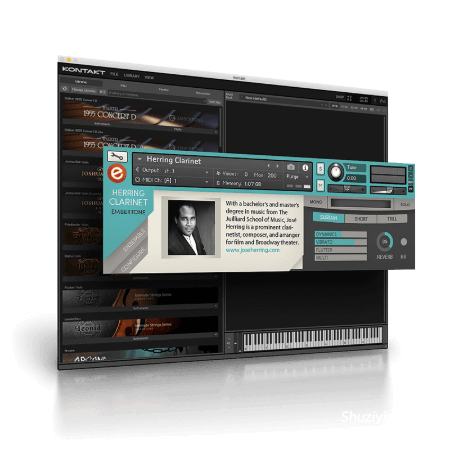 [古典单簧管乐器音源] Embertone Herring Clarinet [KONTAKT]