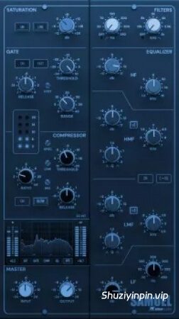 [零延迟调音台风格通道条] Lemur Audio SAMUEL v1.0.19 Incl Patched and Keygen-R2R [WiN]