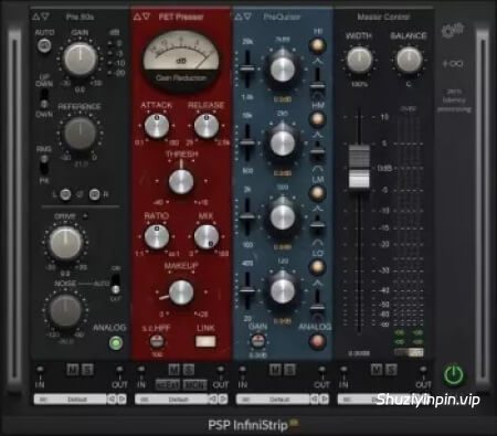 [零延迟录音混音通道条效果器] PSPaudioware PSP InfiniStrip Earth v1.4.1-GAMESENSE [MacOSX]